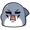 😠 Эмодзи «Shahimi shark» для Telegram