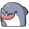 😛 Эмодзи «Shahimi shark» для Telegram