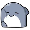 ☺️ Эмодзи «Shahimi shark» для Telegram