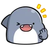 😉 Эмодзи «Shahimi shark» для Telegram