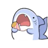 🎉 Эмодзи «Shahimi shark» для Telegram