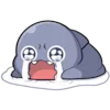 😭 Эмодзи «Shahimi shark» для Telegram