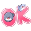 👌 Эмодзи «Shahimi shark» для Telegram