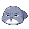 😡 Эмодзи «Shahimi shark» для Telegram