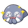 🤩 Эмодзи «Shahimi shark» для Telegram