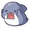 😫 Эмодзи «Shahimi shark» для Telegram