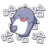 😂 Эмодзи «Shahimi shark» для Telegram