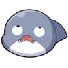 🙄 Эмодзи «Shahimi shark» для Telegram