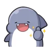 👍 Эмодзи «Shahimi shark» для Telegram