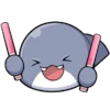 🥳 Эмодзи «Shahimi shark» для Telegram