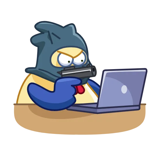 😡 Эмодзи «ShaitanChick» для Telegram