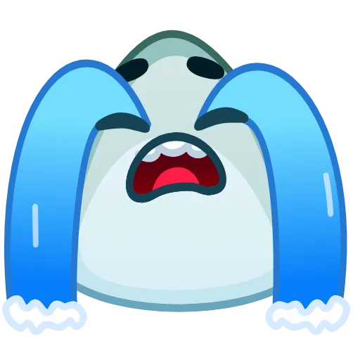 😭 Эмодзи «Shark Emoji» для Telegram