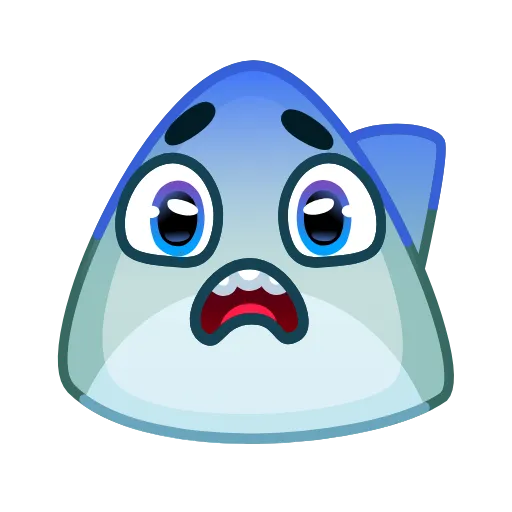 😨 Эмодзи «Shark Emoji» для Telegram