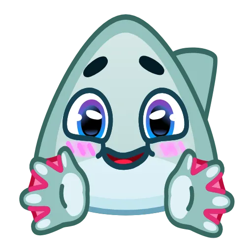 🤗 Эмодзи «Shark Emoji» для Telegram
