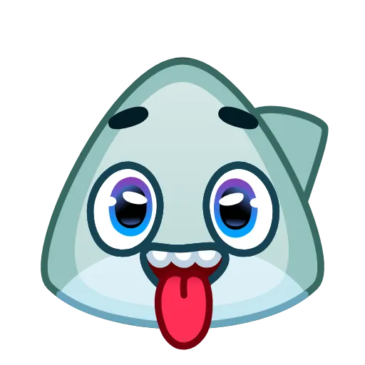 😝 Эмодзи «Shark Emoji» для Telegram
