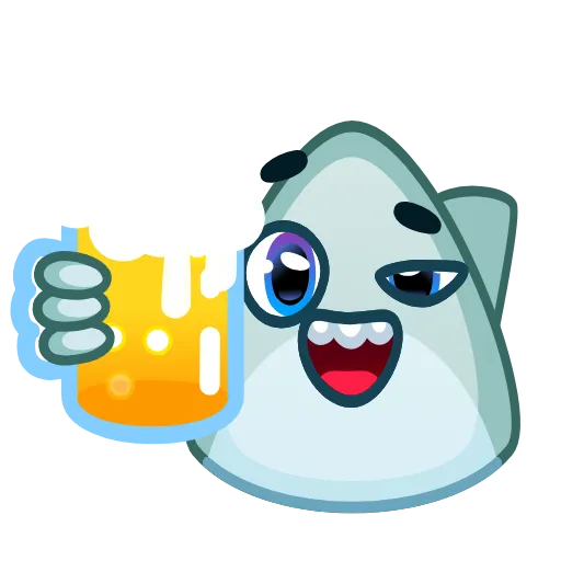 🥴 Эмодзи «Shark Emoji» для Telegram