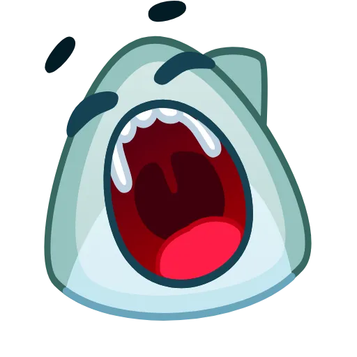 😴 Эмодзи «Shark Emoji» для Telegram