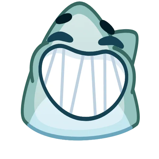 🤣 Эмодзи «Shark Emoji» для Telegram