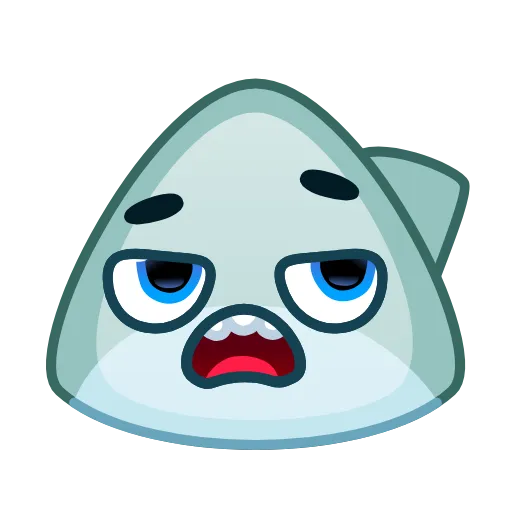 🙄 Эмодзи «Shark Emoji» для Telegram