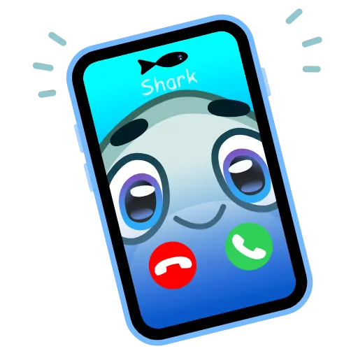 📲 Эмодзи «Shark Emoji» для Telegram