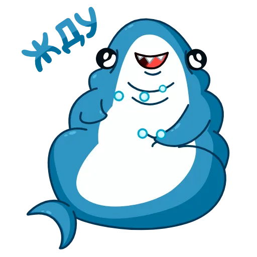 🥁 Эмодзи «Акула» для Telegram