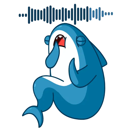 🥱 Эмодзи «Акула» для Telegram