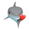🦈 Эмодзи «Shark Memoji» для Telegram