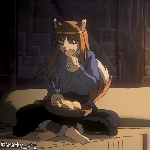 😋 Стикер «Spice and Wolf» для Telegram