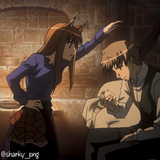 😅 Стикер «Spice and Wolf» для Telegram