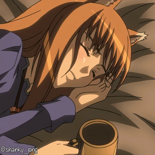 🥱 Стикер «Spice and Wolf» для Telegram
