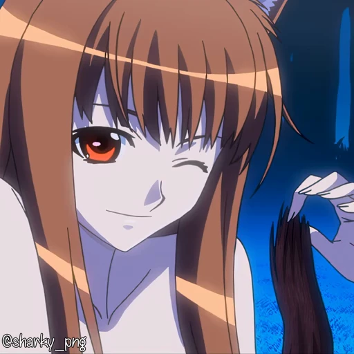 ☺️ Стикер «Spice and Wolf» для Telegram