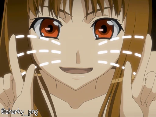 ☺️ Стикер «Spice and Wolf» для Telegram