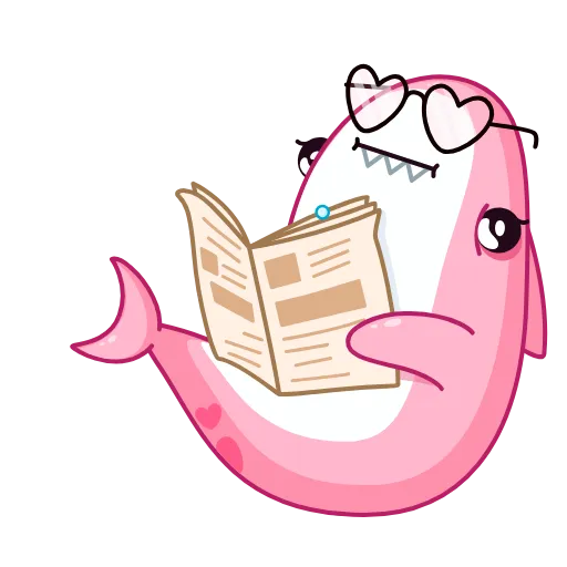 📖 Эмодзи «Акулина и Акула - парные эмоджи» для Telegram