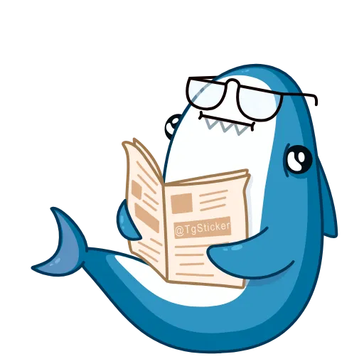 📖 Эмодзи «Акулина и Акула - парные эмоджи» для Telegram
