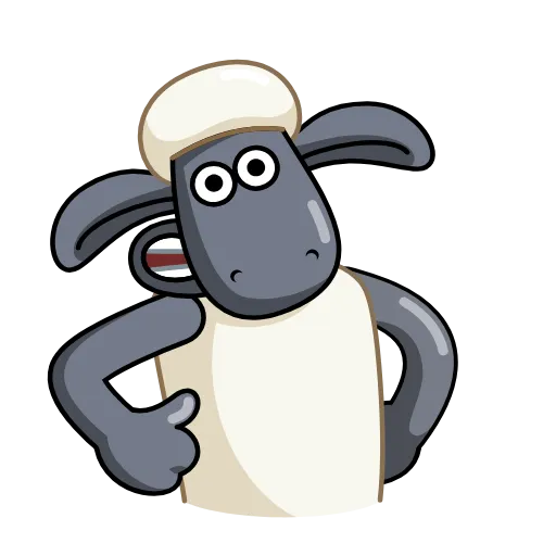 👍 Стикер «Shaun» для Telegram