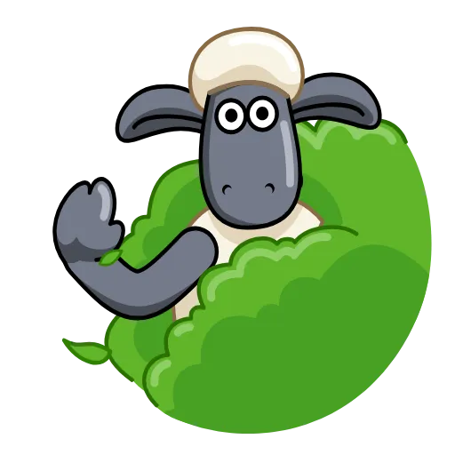 👋 Стикер «Shaun» для Telegram
