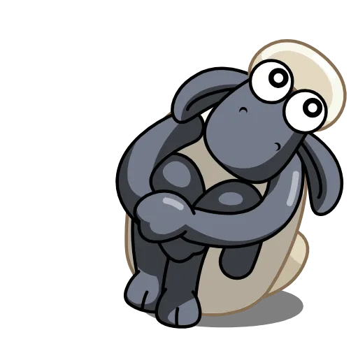😳 Стикер «Shaun» для Telegram