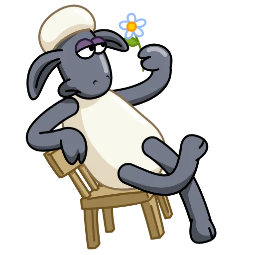 😌 Стикер «Shaun» для Telegram