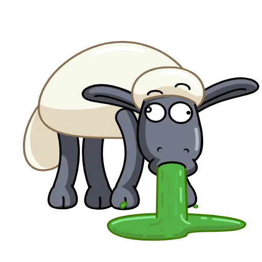 🤢 Эмодзи «Shaun» для Telegram