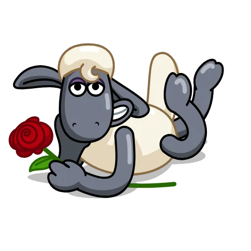 🌹 Эмодзи «Shaun» для Telegram