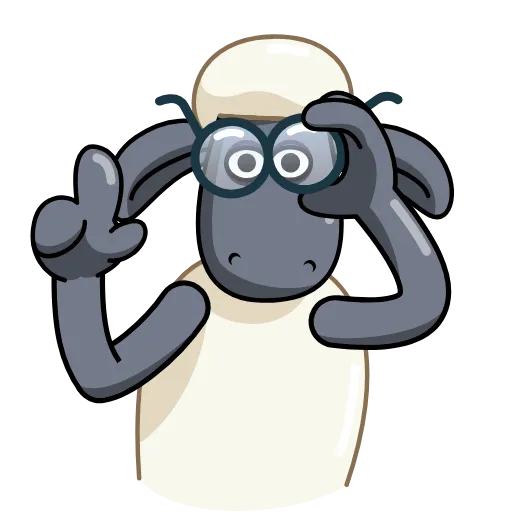 🧐 Эмодзи «Shaun» для Telegram