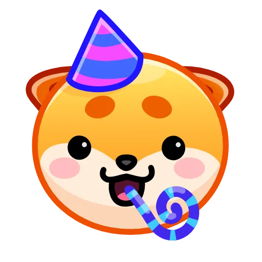 🥳 Эмодзи «Shiba Inu Emoji» для Telegram
