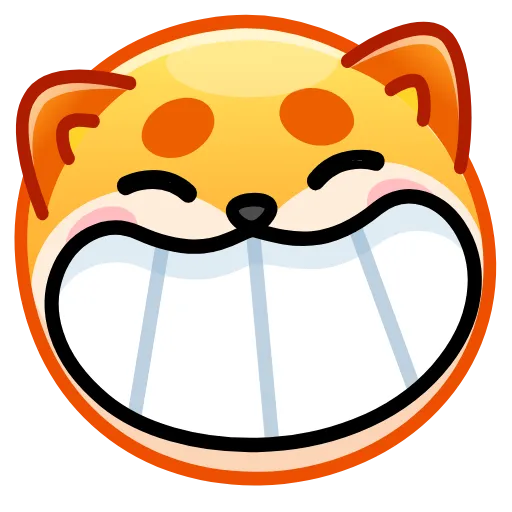 😁 Эмодзи «Shiba Inu Emoji» для Telegram