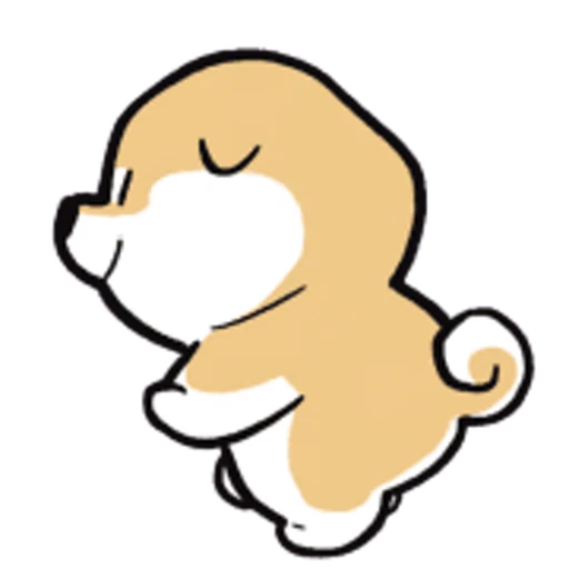 🥳 Стикер «Shiba Inu» для Telegram