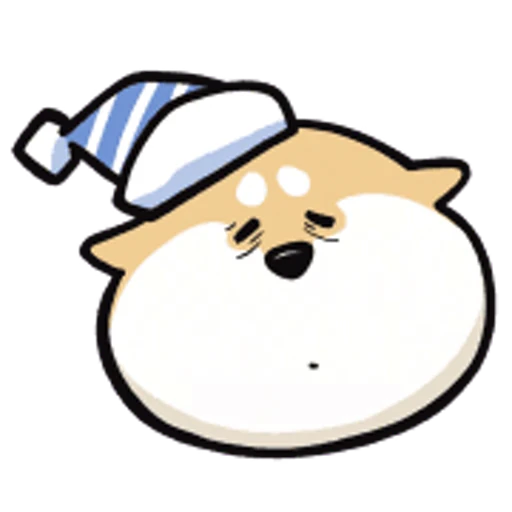 😴 Стикер «Shiba Inu» для Telegram