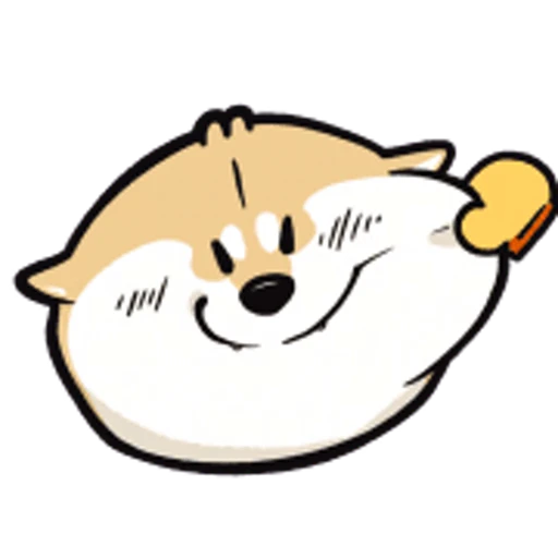 🤗 Стикер «Shiba Inu» для Telegram
