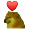 ❤️ Эмодзи «Shibainydogefb» для Telegram