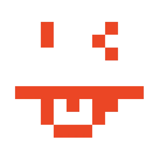 😜 Эмодзи «#emoji #pixel #static #vector» для Telegram