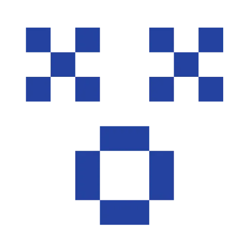 😵 Эмодзи «#emoji #pixel #static #vector» для Telegram