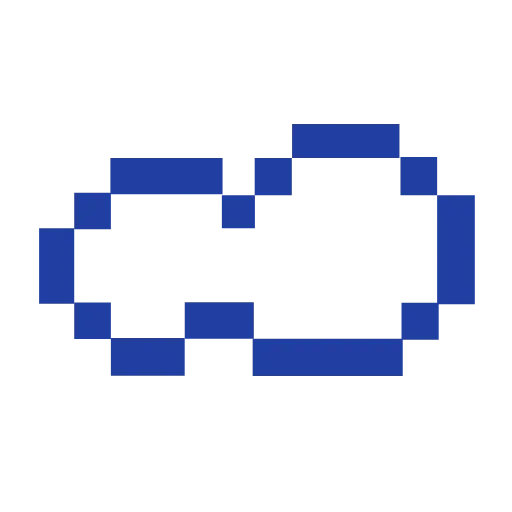 ☁️ Эмодзи «#emoji #pixel #static #vector» для Telegram